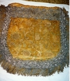 Hood from a cope, silk; metal, french