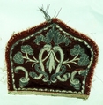 Pocket, silk; metal, Italian or Spanish