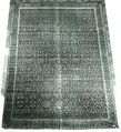 Carpet with a millefleur pattern, Wool (probably pashmina) pile on cotton foundation., Indian, Kashmir