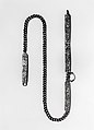 Belt, Silver, probably Germany, Hanau