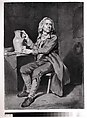 Seated Man with a Pitcher and a Glass, Jean Jacques de Boissieu (French, Lyons 1736–1810 Lyons), Brush and black ink with gray wash., French