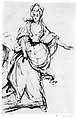 Diana, Viscountess Crosbie, England, after Sir Joshua Reynolds (British, 18th century), Pen and brush and brown ink