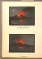 Sketchbook: Souvenir of Naples, Unknown Artist (Italian, 19th century), Sketchbook with faded calfskin binding, pink endpapers and 56 views of Naples arranged two a page on 28 facing pages: pages 1-24 in watercolor over graphite, pages 25-28 in gouache., Italian, Naples
