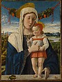 Madonna and Child, Giovanni Bellini (Italian, Venice, 1424/26–1516 Venice), Tempera, oil, and gold on wood