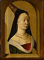 Portrait of a Woman, Netherlandish or French, Oil on oak panel, Franco-Flemish