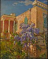 A House with Flowering Trees along the Amalfi Coast of Italy, Constantin Alexandrovitch Westchiloff (Russian, St. Petersburg 1877–1945 New York State), Oil on canvas (?)