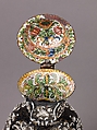 Ewer, Jacques Nouailher (French, Limoges 1605–1674 Limoges), Painted enamel on
copper, partly gilt; paste gems.