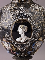 Ewer, Jacques Nouailher (French, Limoges 1605–1674 Limoges), Painted enamel on
copper, partly gilt; paste gems.