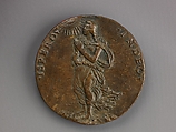 Portrait medal of Camilla Buondelmonti Salviati (obverse); Personification of Hope (reverse), Style of Niccolò Fiorentino (Niccolò di Forzore Spinelli) (Italian, Florence 1430–1514 Florence), Bronze