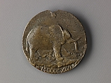 Medal:  Isotta Degli Atti, Matteo de&#39; Pasti (Italian, Verona ca. 1420–after 1467 Rimini), Copper alloy with olive green patina.