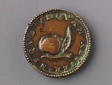 Medal:  Bust of Gianfrancesco Boniperti, Pastorino de Pastorini (Italian, Castelnuovo della Berardenga 1508–1592 Florence), Bronze (Copper alloy with reddish brown
patina over a yellowish patina).