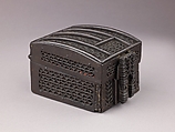 Coffret à mailles, Wood, wrought iron, French