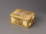 Snuffbox, Jean Frémin (French, active 1738–83, died 1786), Gold