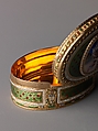 Snuffbox, Gold and enamel, Swiss