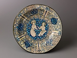 Bowl, Sultanabad ware. Fritware, underglaze-painted., Iranian
