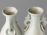 Vase: Qingbai Shufu-type ware (pair with 1975.1.1670), Chinese  , probably from the Jingdezhen kilns, Jiangxi Province, Porcelain with bluish-toned glaze., Chinese