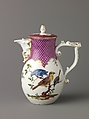 Covered jug, Hard-paste porcelain, German, Meissen