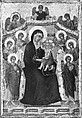 Madonna and Child with Nine Angels, Segna di Buonaventura (Italian, active Siena by 1298–died 1326/31), Tempera on panel