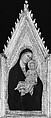 Madonna and Child, Barna da Siena (Italian, Siena, active second quarter 14th century), Tempera on wood, gold ground