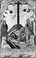 The Lamentation over the Dead Christ, Workshop of  Niccolò di Buonaccorso (Italian (Sienese), active by 1372, died 1388), Tempera on wood, gold ground, Italian, Siena