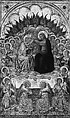 The Coronation of the Virgin, Niccolò di Buonaccorso (Italian, active Siena by 1372–died 1388 Siena), Tempera on wood, gold ground