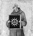 Saint Bernardino, Sano di Pietro (Ansano di Pietro di Mencio) (Italian, Siena 1405–1481 Siena), Tempera on wood, gold ground
