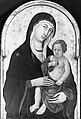 Madonna and Child, Workshop of Ugolino da Siena (Ugolino di Nerio) (Italian, Siena, active by 1317–died ?1339/49), Tempera on wood, gold ground