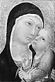 Madonna and Child, Sano di Pietro (Ansano di Pietro di Mencio) (Italian, Siena 1405–1481 Siena), Tempera on wood, gold ground