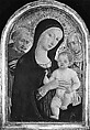 Madonna and Child with Saints Francis and Catherine of Siena, Matteo di Giovanni di Bartolo (Italian, Siena ca. 1430–1497 Siena), Tempera on wood, gold ground
