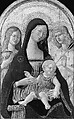 Madonna and Child with Saints Mary Magdalen and Sebastian, Icilio Federico Ioni (Italian, Siena 1866–1946 Siena), Tempera on wood, gold ground, Italian