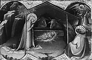 The Nativity, Lorenzo Monaco (Piero di Giovanni) (Italian, Florence (?) ca. 1370–1425 Florence (?)), Tempera on wood, gold ground