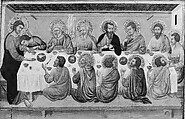 The Last Supper, Ugolino da Siena (Ugolino di Nerio) (Italian, Siena, active by 1317–died ?1339/49), Tempera and gold on wood