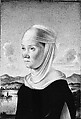 Portrait of a Woman, Possibly a Nun of San Secondo; (verso) Scene in Grisaille, Jacometto (Jacometto Veneziano) (Italian, active Venice by ca. 1472–died before 1498), Oil on wood; (verso: oil and gold on wood)