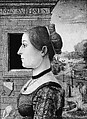 Portrait of a Woman, possibly Ginevra d'Antonio Lupari Gozzadini, Attributed to the Maestro delle Storie del Pane (Italian (Emilian), active late 15th century), Tempera on wood