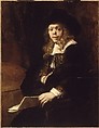 Portrait of Gerard de Lairesse, Rembrandt (Rembrandt van Rijn) (Dutch, Leiden 1606–1669 Amsterdam), Oil on canvas