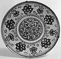 Maiolica: Plate (tagliere), Maiolica (tin-glazed earthenware), Italian (Tuscany?)