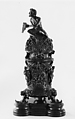 Perfume Burner Surmounted by a Satyr, Workshop of Desiderio da Firenze (Italian, born Florence, active Padua, 1532–45), The cover and body are binary bronze (copper and tin, with traces of zinc, iron, nickel, silver, and antimony); the foot is cast in brass (copperzinc alloy with very minor amounts of tin, lead, and the usual copper impurities of iron, nickel, silver, and antimony).