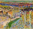 Landscape in the South (Le Cannet), Pierre Bonnard (French, Fontenay-aux-Roses 1867–1947 Le Cannet), Oil on canvas