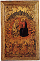The Coronation of the Virgin, Niccolò di Buonaccorso (Italian, active Siena by 1372–died 1388 Siena), Tempera on wood, gold ground