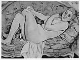 Reclining Nude, Suzanne Valadon (French, Bessines-sur-Gartempe 1865–1938 Paris), Oil on canvas (lined)