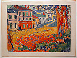 Street Scene, Maurice de Vlaminck  French, Lithograph, French