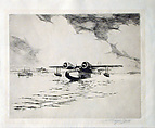 Seaplane, Wayne Davis  American, Print
