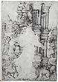 Orpheus, Central Italian  , early 16th century, Pen and brown ink, Central Italian