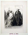 Woman Pleading For Justice, Honoré Daumier  French, Lithograph