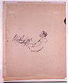 Monsieur le Sous-préfet, Jacques Villon (French, Damville 1875–1963 Puteaux), Gray wash and watercolor with traces of graphite on buff board, darkened