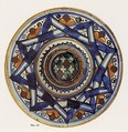 Plate (tondino), Maiolica (tin-glazed earthenware), Italian, Florence or vicinity
