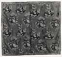 Cover, Silk; metal; cotton, French, possibly Lyons