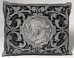 Apparel made into Cushion, Silk; metal; linen; wool; hemp, Spanish