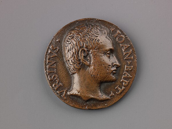 Medal: Bust of Gianbattista Orsini by an unrecorded maker, The Metropolitan Museum of Art