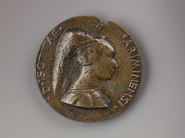 Medal:  Isotta Degli Atti